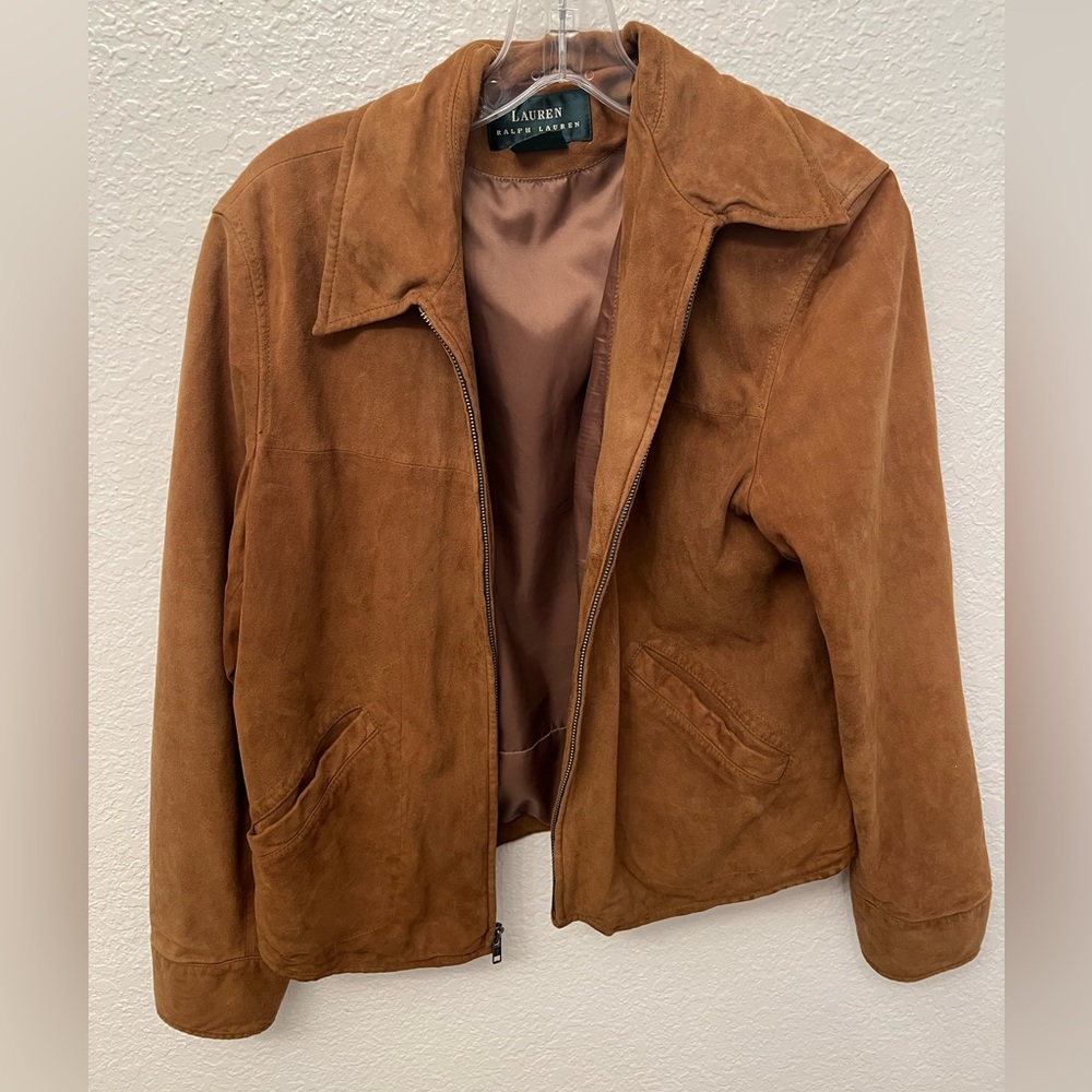 Vintage Ralph Lauren leather jacket